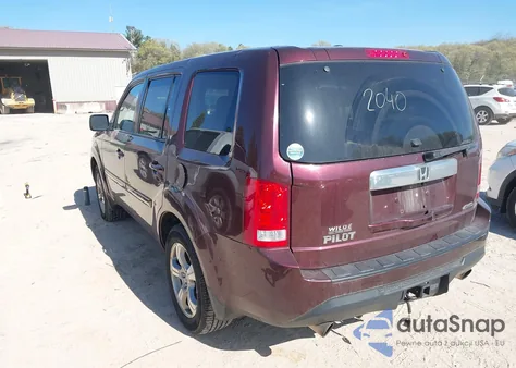 2014 Honda Pilot Ex-L from USA, damaged, VIN 5FNYF4H55EB035263